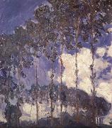 Claude Monet Poplars on the Banks of the River Epte oil painting picture wholesale